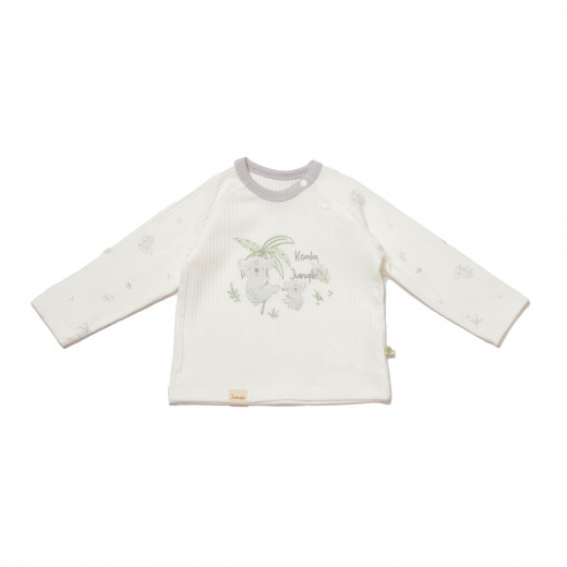 BiOrganic Koala Jungle Sweat Grey (12-18 Months)