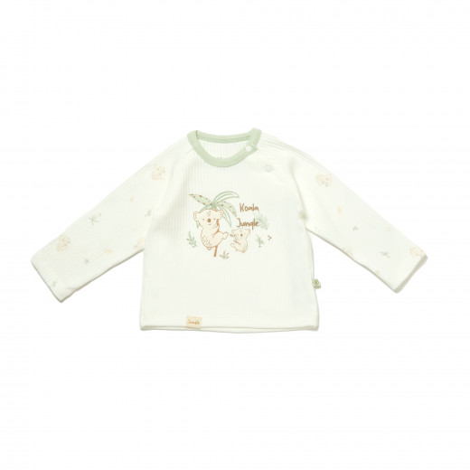 BiOrganic Koala Jungle Sweat Mint (9-12 Months)