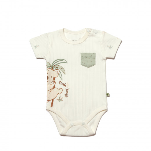 BiOrganic Koala Jungle Body Short Sleeve Mint (3 Years)