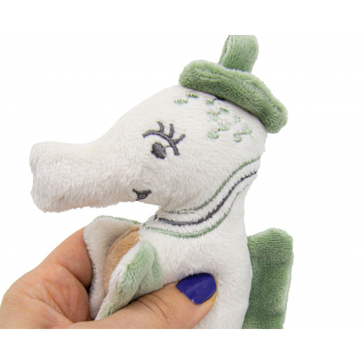 Babyjem Soft Baby Seahorse Rattle Toy / Mint Color