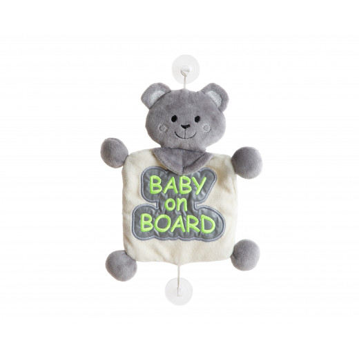 Babyjem Reflector With Baby In The Car Device Gray