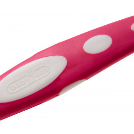 Babyjem Soft Tip Spoon Pink/Purple