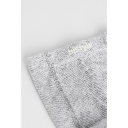 Bistyle Combed Cotton Single Tight (6-12 m) Grey