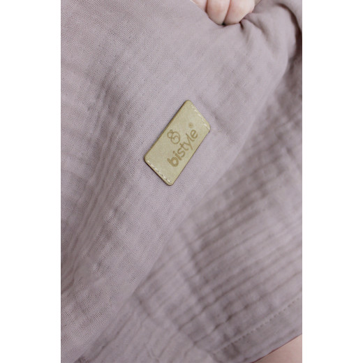 Bistyle Organic Muslin 4 Layers Blanket (120x120 cm) Purple