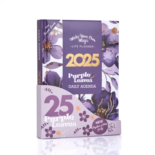 Mofkera Agenda Only 2025 - Purple Leves