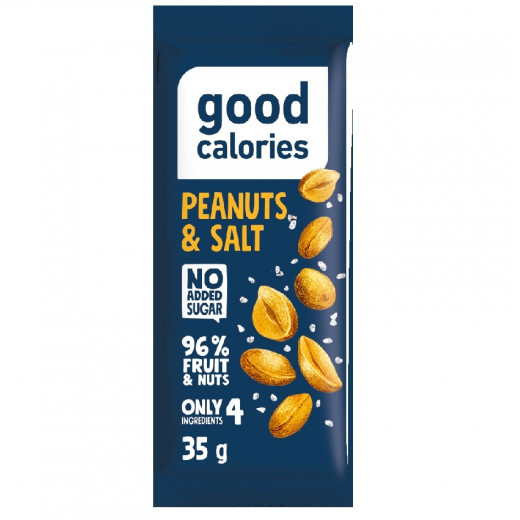 Good Calories Peanuts & Salt Bar 35g