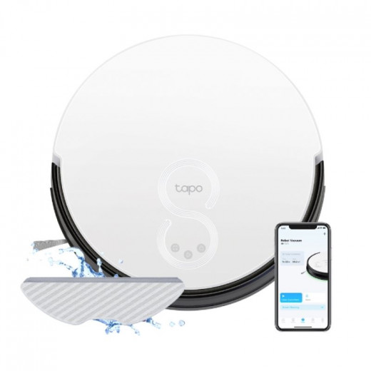 TP-Link Tapo RV10 Robot Vacuum & Mop, Path Planning, 2000Pa Strong Suction