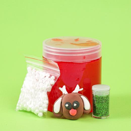 MamaSima Rudolph the Reindeer Themed Slime