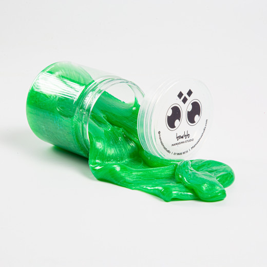 MamaSima Green Metallic Slime