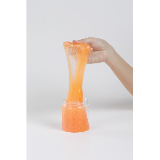 MamaSima Orange Glitter Slime