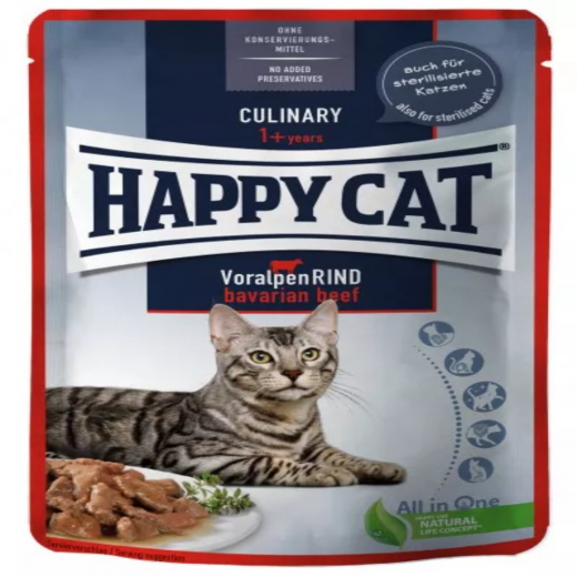 Happy Cat Wet Mis Beef 85G