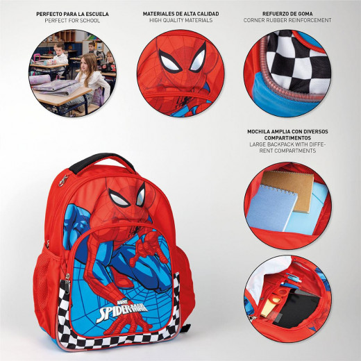 Cerda - Backpack School Medium 42 Cm Spiderman