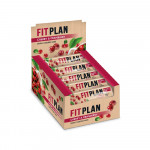 FitPlan Cherry and Cranberry Muesli Bar with Stevia, 30 Bars ( 1 Full Show Box )