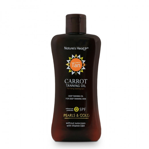 Nature's Heart Carrot Tanning Oil, 200 ml