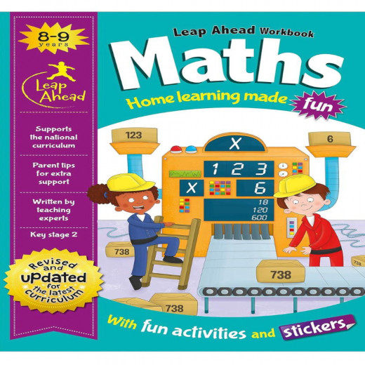 Leap Ahead Workbook  Maths home learning made8-9