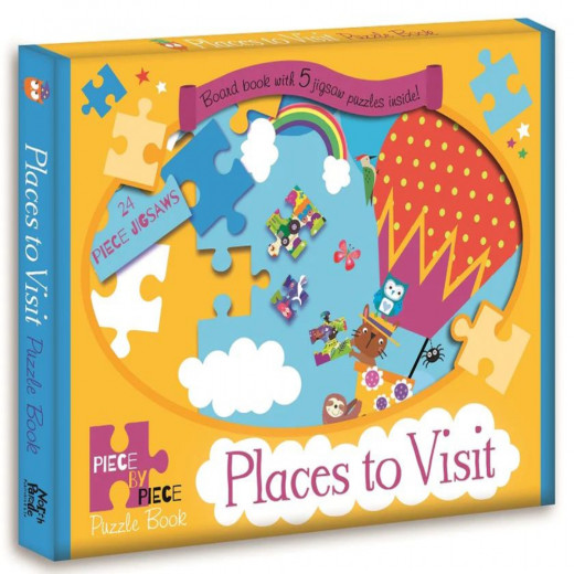 Places to Visit 5 Jigsaw Puzzle Book for Children