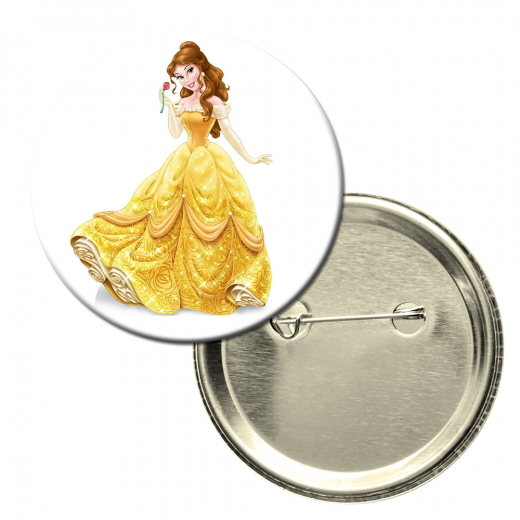 Button badge - Princess Belle
