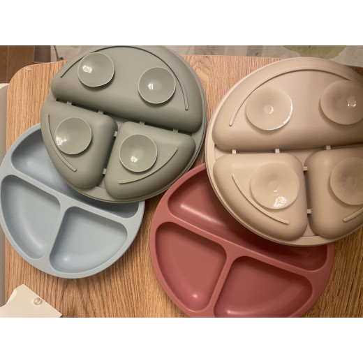 Babyccino, MunchMate Suction Plate, Beige