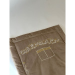 Beige Velvet Prayer Mat 120*73*2