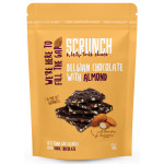 Scrunch Belgian Dark Chocolate Barks with Almond - 150gm