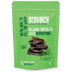 Scrunch Belgian Dark Chocolate Barks with Mint 150 gm