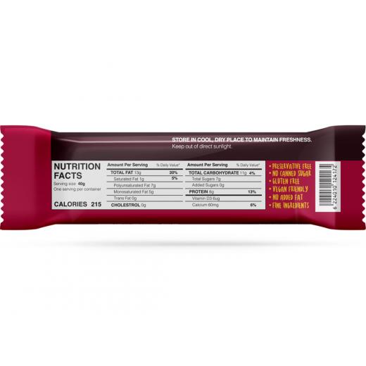 Scrunch Almond, Cashew and Cranberry Bar - 40gm