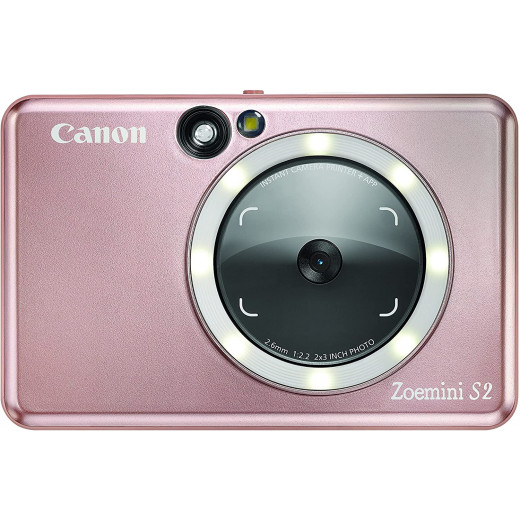 canon zoemini S2, color: rose gold