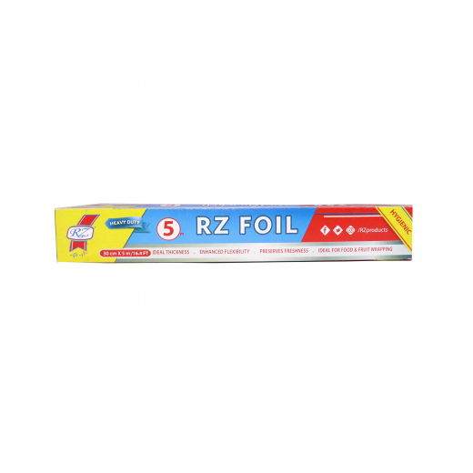 RZ Aluminum Foil House Hold Rolls 30 cm* 5 m