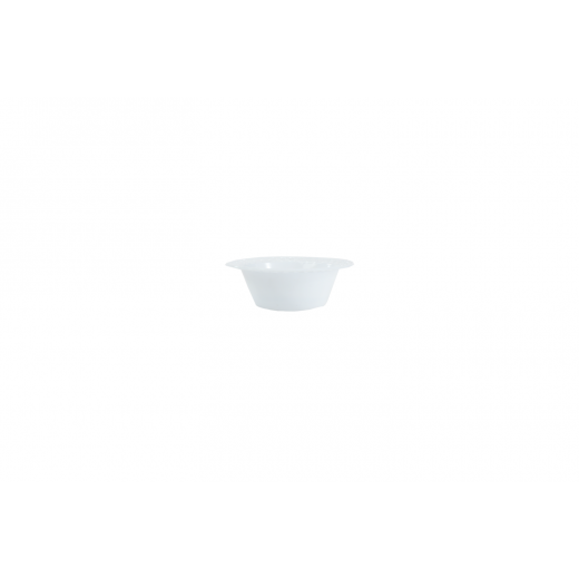 RZ Plastic Plates Round White Bowl 10 cm - 50 PCS