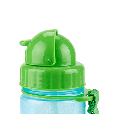 قارورة ماء مع مصاصة للاطفال, بتصميم التمساح من سكيب هوب